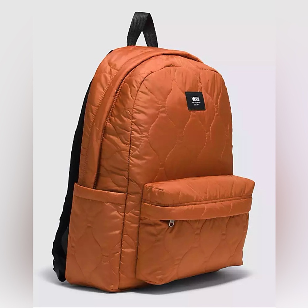 Vans Quilted Orange Backpack